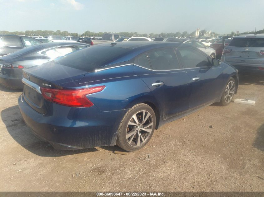 2016 NISSAN MAXIMA 3.5 PLATINUM - 1N4AA6AP3GC387383