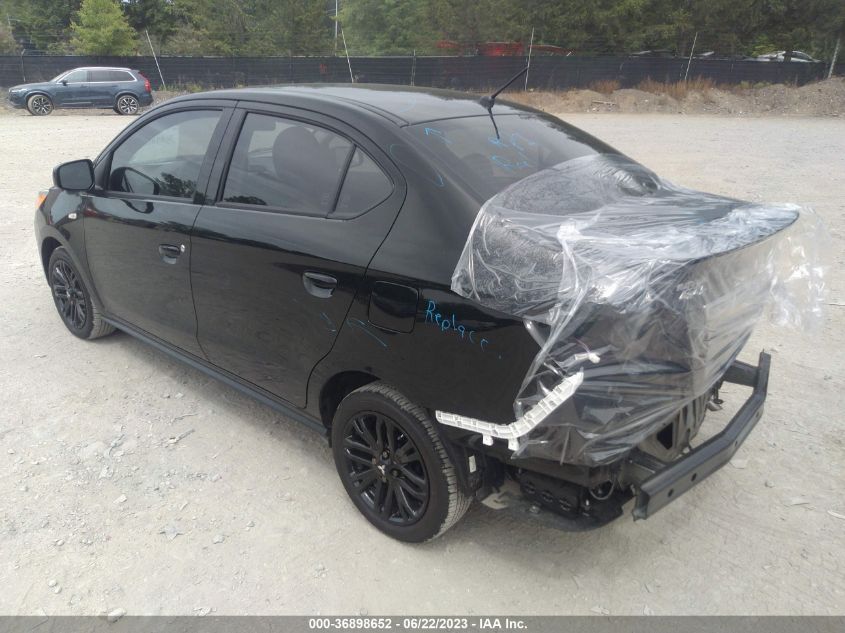 2023 MITSUBISHI MIRAGE G4 ES/LE/BLACK EDITION - ML32FUFJ7PHF02228