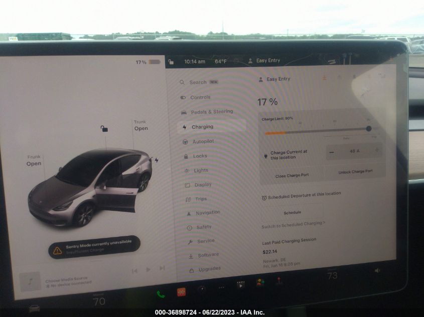 2023 TESLA MODEL Y - 7SAYGDEE0PF606617