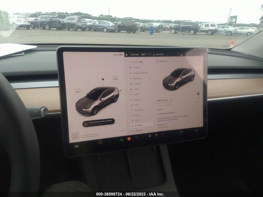 2023 TESLA MODEL Y - 7SAYGDEE0PF606617