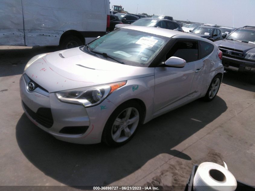 2013 HYUNDAI VELOSTER - KMHTC6AD3DU142913