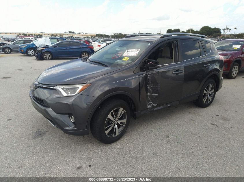 2018 TOYOTA RAV4 ADVENTURE/XLE - JTMWFREV7JJ200130