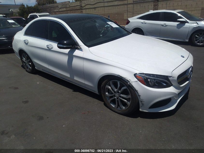 2015 MERCEDES-BENZ C-CLASS C 300 - 55SWF4JB3FU069080