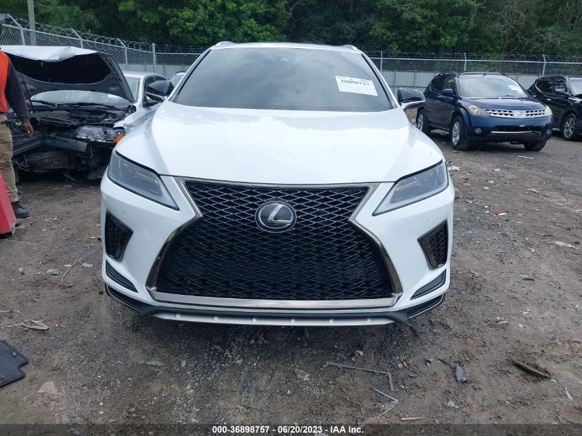 2020 LEXUS RX RX 350 F SPORT - 2T2YZMDA0LC227181