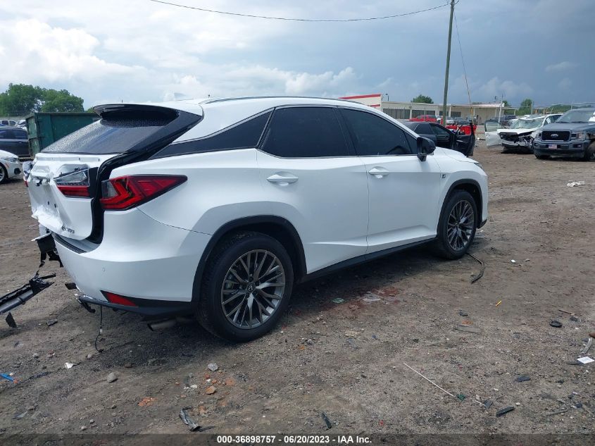 2020 LEXUS RX RX 350 F SPORT - 2T2YZMDA0LC227181