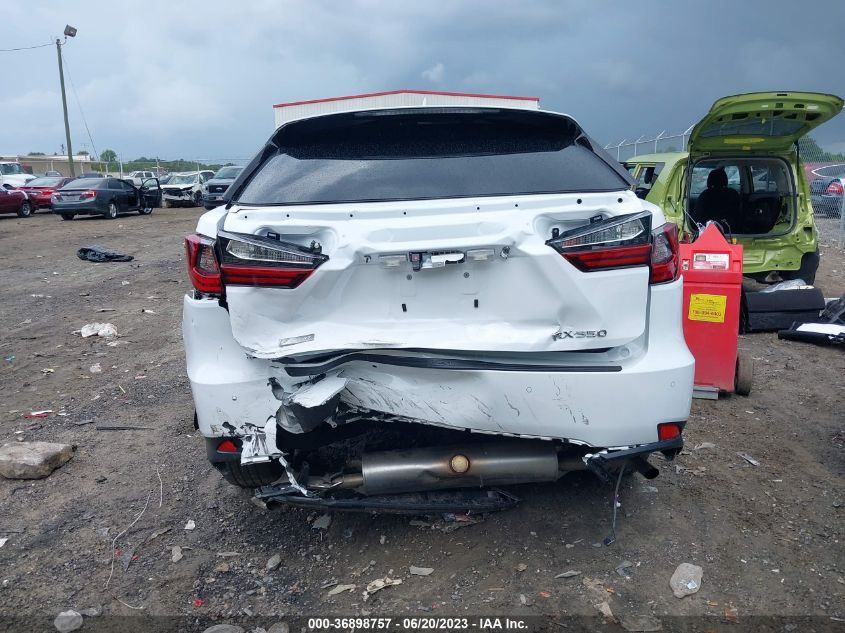 2020 LEXUS RX RX 350 F SPORT - 2T2YZMDA0LC227181