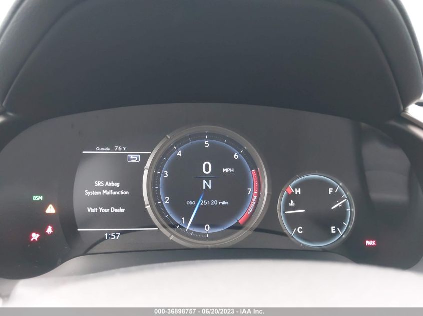 2020 LEXUS RX RX 350 F SPORT - 2T2YZMDA0LC227181