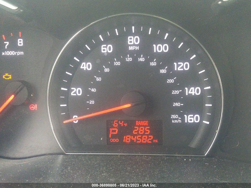 2014 KIA SORENTO LX - 5XYKTCA60EG436689