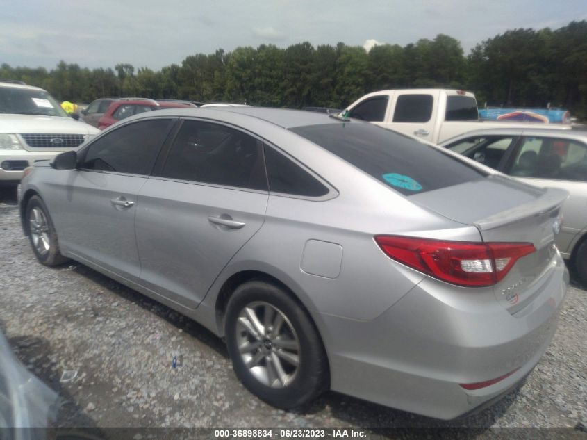 2015 HYUNDAI SONATA 2.4L SE - 5NPE24AFXFH163325