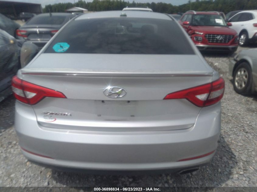 2015 HYUNDAI SONATA 2.4L SE - 5NPE24AFXFH163325