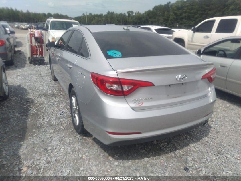 2015 HYUNDAI SONATA 2.4L SE - 5NPE24AFXFH163325