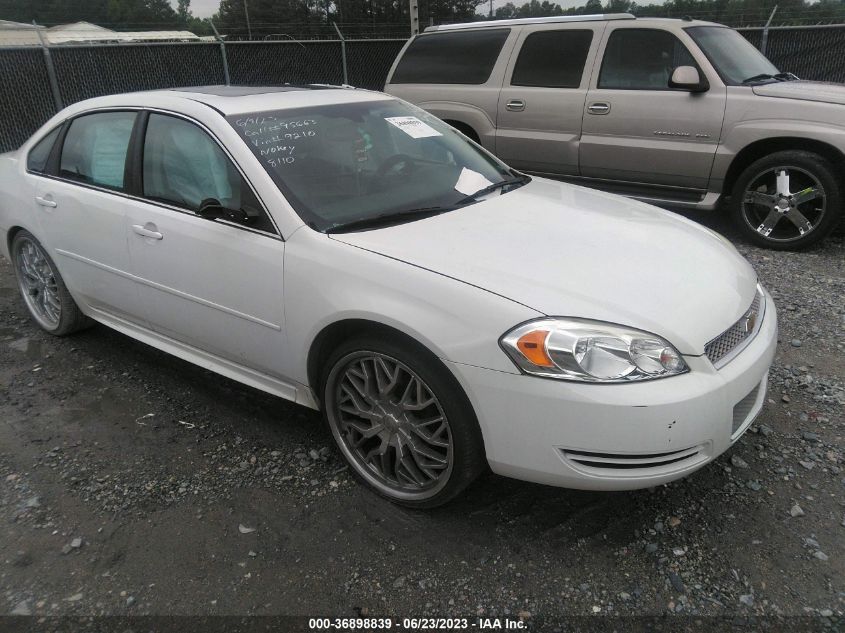 2013 CHEVROLET IMPALA LT - 2G1WG5E32D1229210