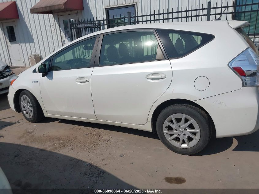 2013 TOYOTA PRIUS V - JTDZN3EU2D3188689