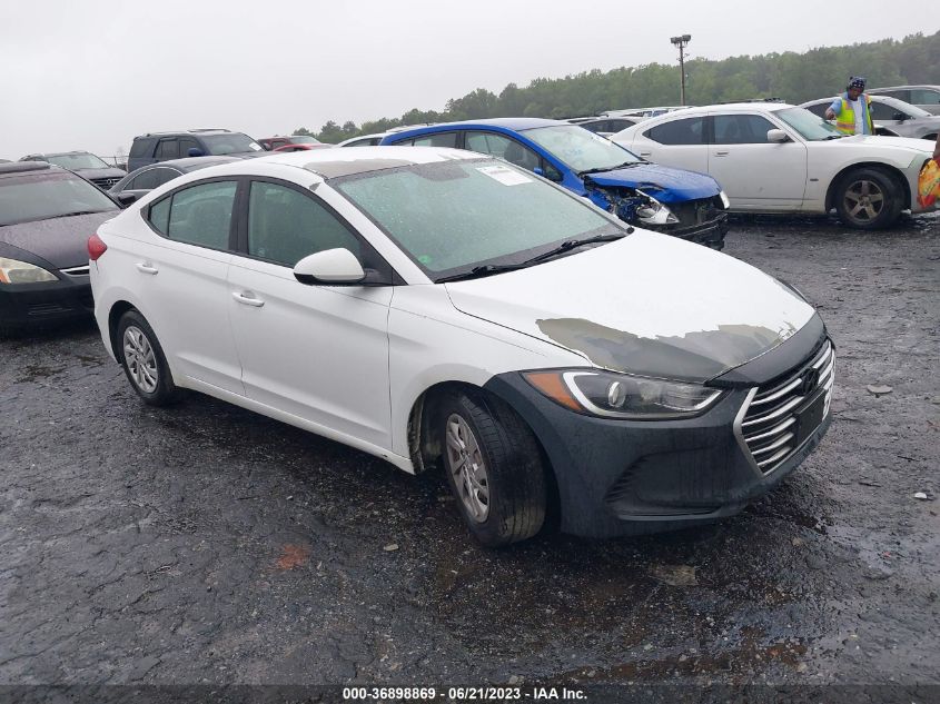 2017 HYUNDAI ELANTRA SE/VALUE EDITION/LIMITED - 5NPD74LF6HG260458