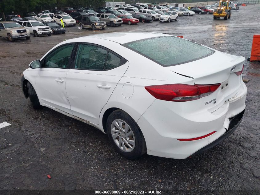 2017 HYUNDAI ELANTRA SE/VALUE EDITION/LIMITED - 5NPD74LF6HG260458