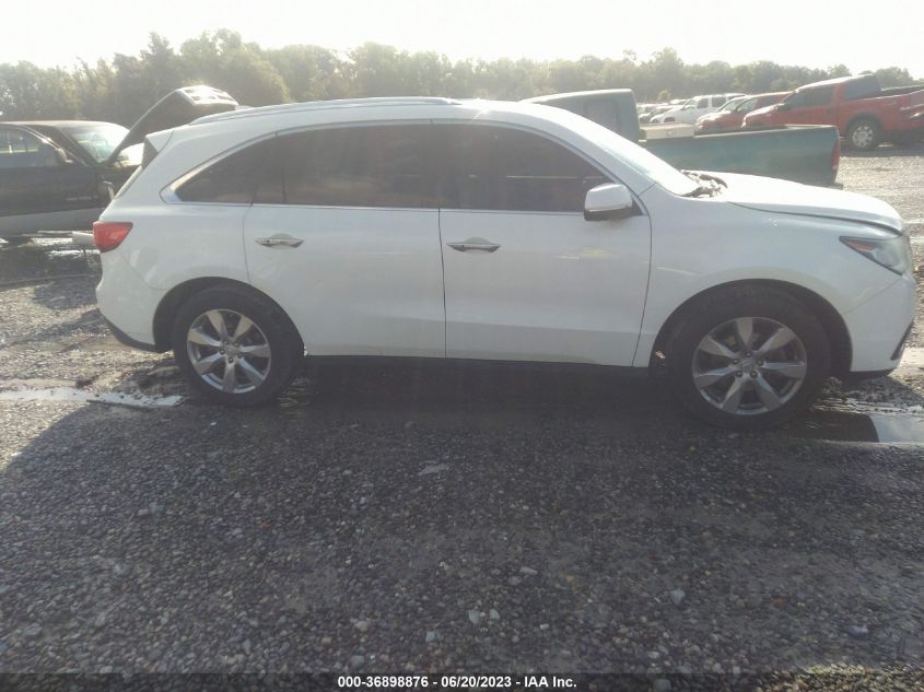 2016 ACURA MDX W/ADVANCE/W/ADVANCE - 5FRYD3H9XGB016163