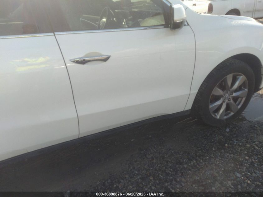 2016 ACURA MDX W/ADVANCE/W/ADVANCE - 5FRYD3H9XGB016163