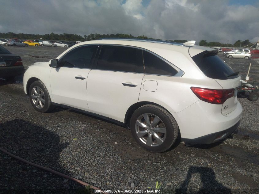 2016 ACURA MDX W/ADVANCE/W/ADVANCE - 5FRYD3H9XGB016163