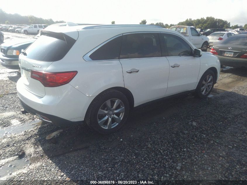 2016 ACURA MDX W/ADVANCE/W/ADVANCE - 5FRYD3H9XGB016163
