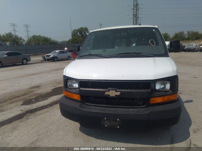 2014 CHEVROLET EXPRESS CARGO VAN - 1GCWGFFA2E1176882
