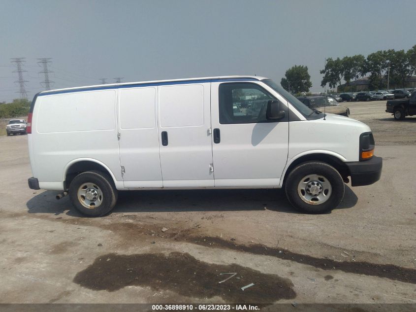 2014 CHEVROLET EXPRESS CARGO VAN - 1GCWGFFA2E1176882