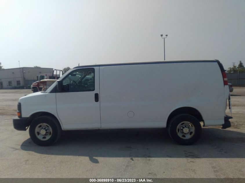 2014 CHEVROLET EXPRESS CARGO VAN - 1GCWGFFA2E1176882