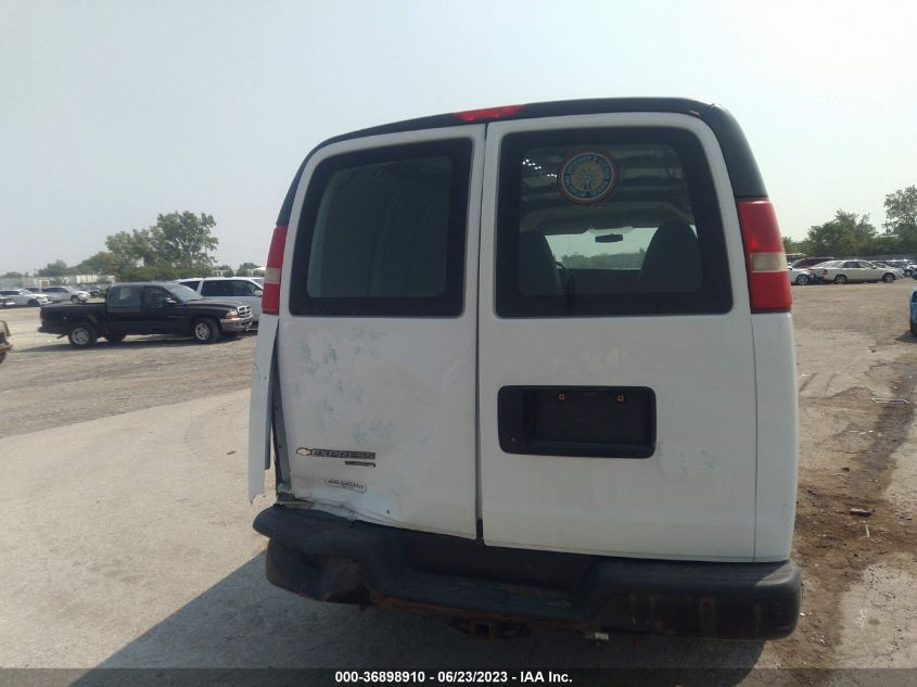 2014 CHEVROLET EXPRESS CARGO VAN - 1GCWGFFA2E1176882