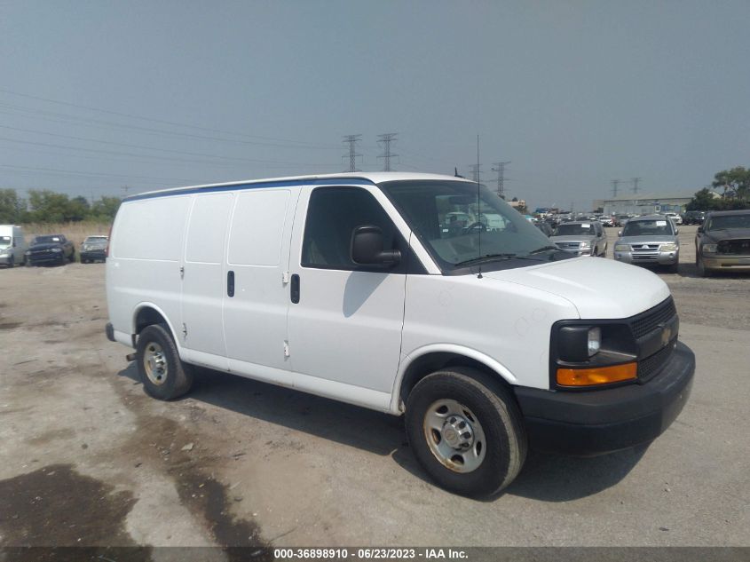 2014 CHEVROLET EXPRESS CARGO VAN - 1GCWGFFA2E1176882
