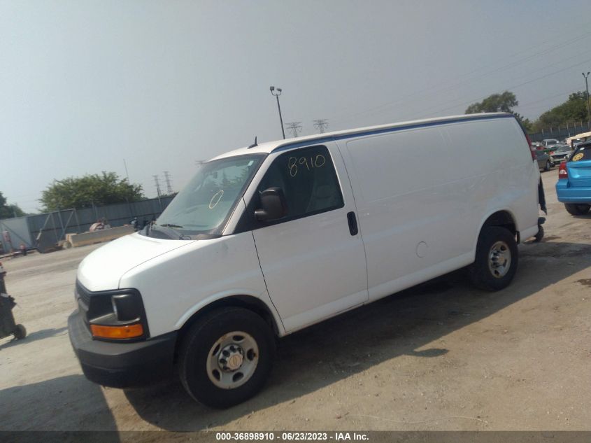 2014 CHEVROLET EXPRESS CARGO VAN - 1GCWGFFA2E1176882
