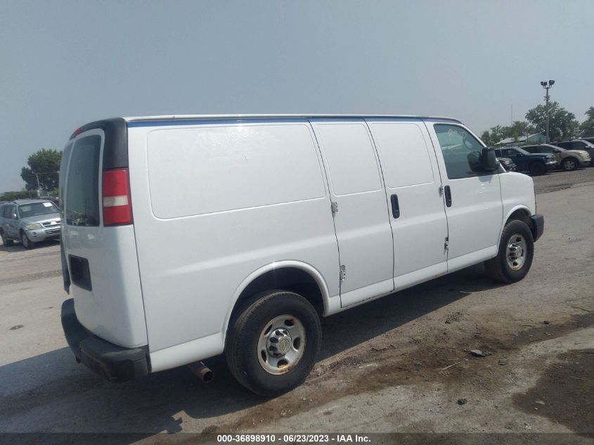 2014 CHEVROLET EXPRESS CARGO VAN - 1GCWGFFA2E1176882