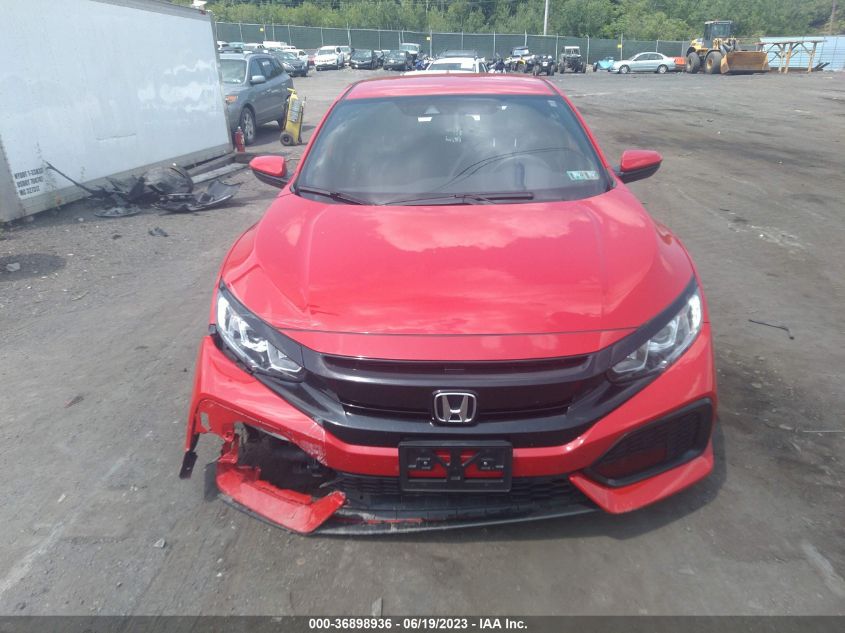 2019 HONDA CIVIC HATCHBACK LX - SHHFK7H33KU406563