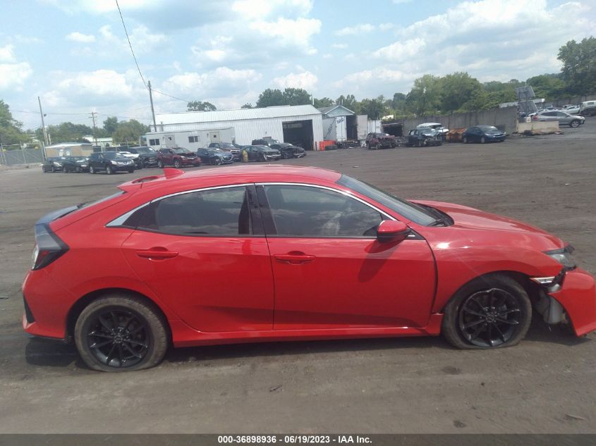 2019 HONDA CIVIC HATCHBACK LX - SHHFK7H33KU406563