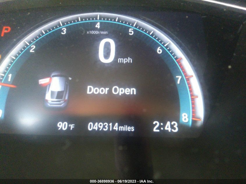 2019 HONDA CIVIC HATCHBACK LX - SHHFK7H33KU406563