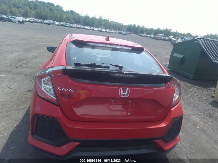 2019 HONDA CIVIC HATCHBACK LX - SHHFK7H33KU406563