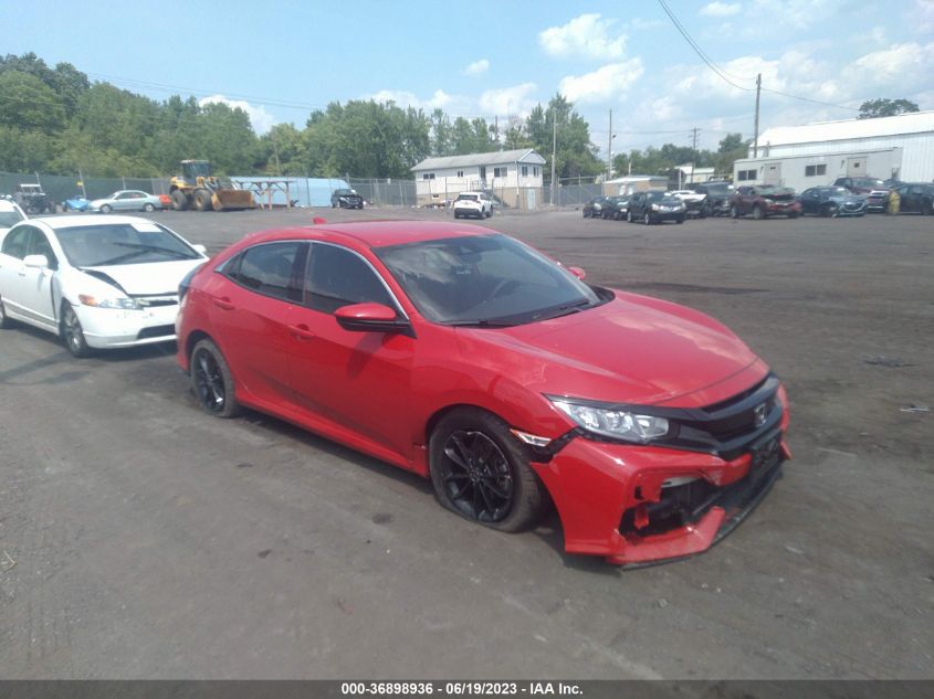 2019 HONDA CIVIC HATCHBACK LX - SHHFK7H33KU406563