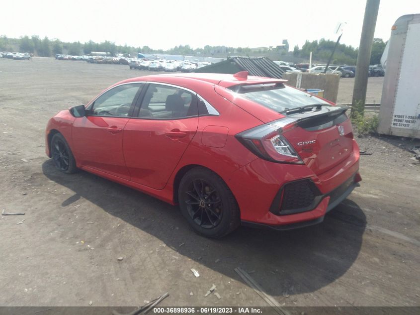 2019 HONDA CIVIC HATCHBACK LX - SHHFK7H33KU406563