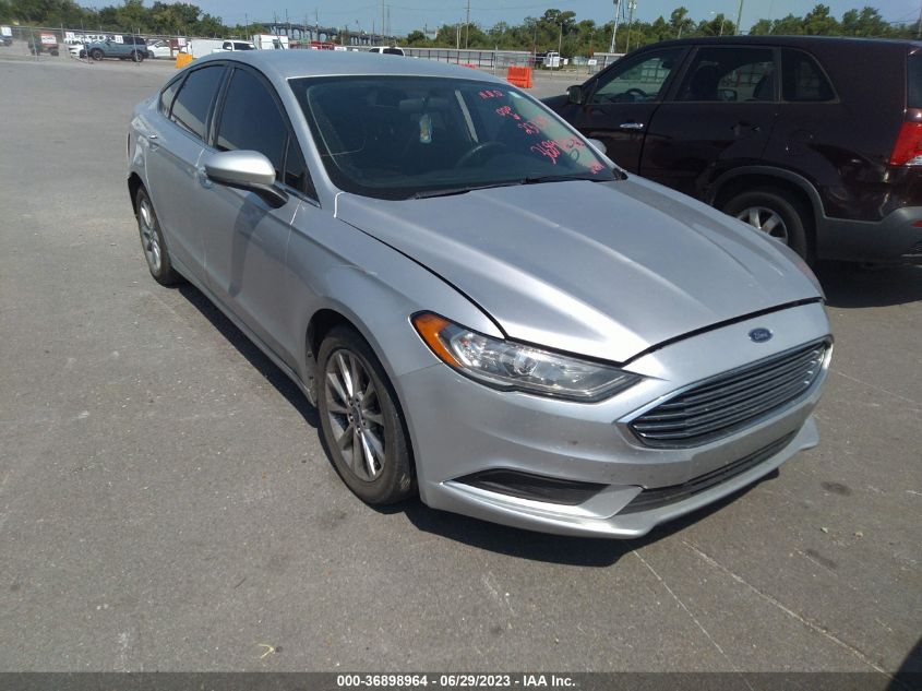 2017 FORD FUSION SE - 3FA6P0H72HR200581