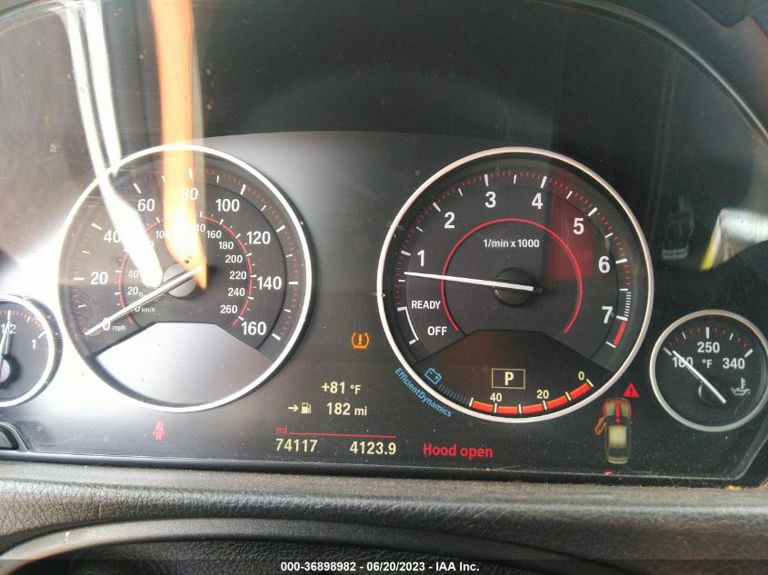 2015 BMW 3 SERIES 335I - WBA3A9G53FNS66136