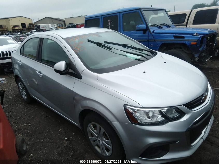 2017 CHEVROLET SONIC LS - 1G1JA5SH0H4124896