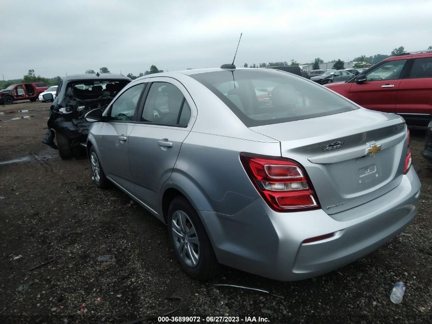 2017 CHEVROLET SONIC LS - 1G1JA5SH0H4124896