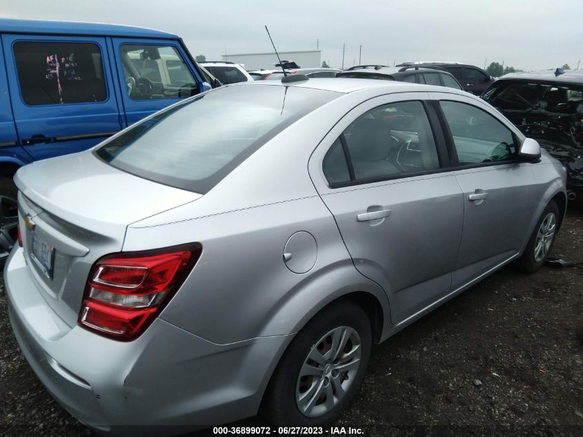 2017 CHEVROLET SONIC LS - 1G1JA5SH0H4124896