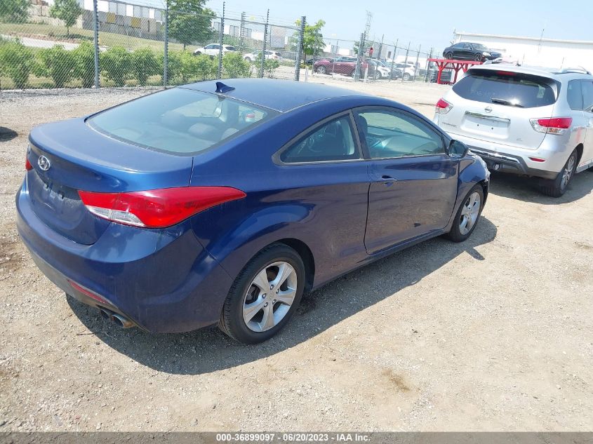 2013 HYUNDAI ELANTRA COUPE GS PZEV KMHDH6AE3DU006974