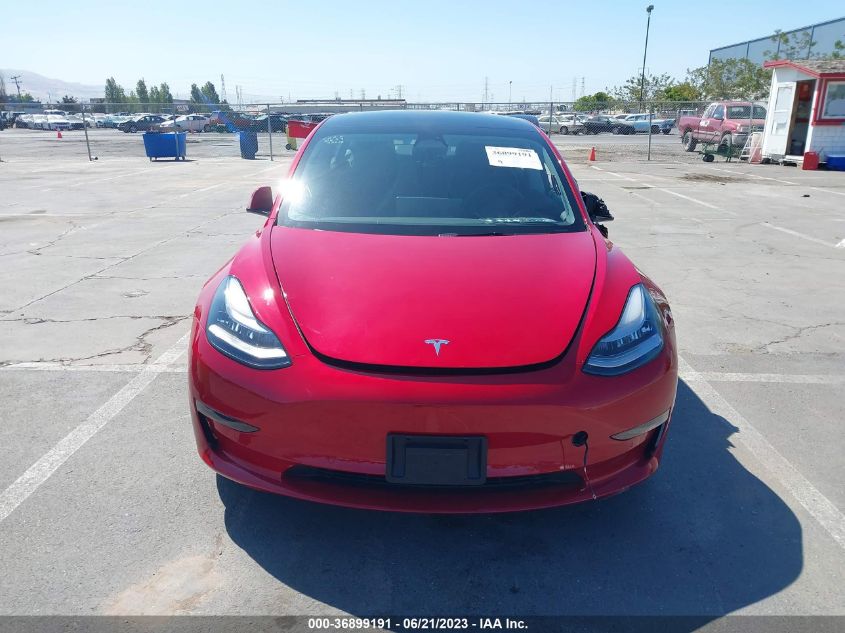2022 TESLA MODEL 3 LONG RANGE - 5YJ3E1EBXNF243449