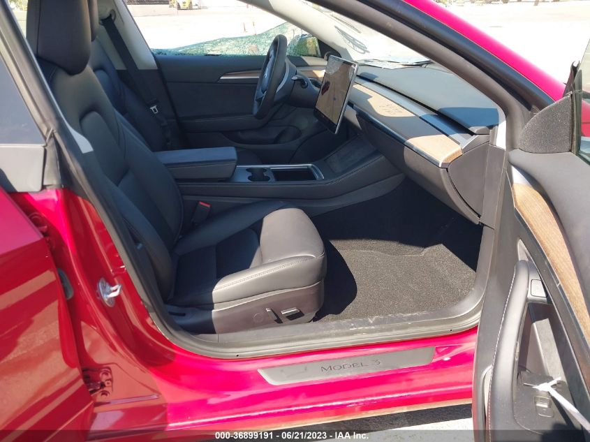 2022 TESLA MODEL 3 LONG RANGE - 5YJ3E1EBXNF243449