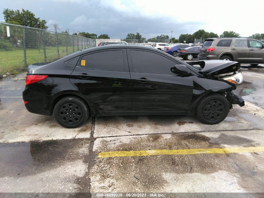 2016 HYUNDAI ACCENT SE - KMHCT4AE9GU979084