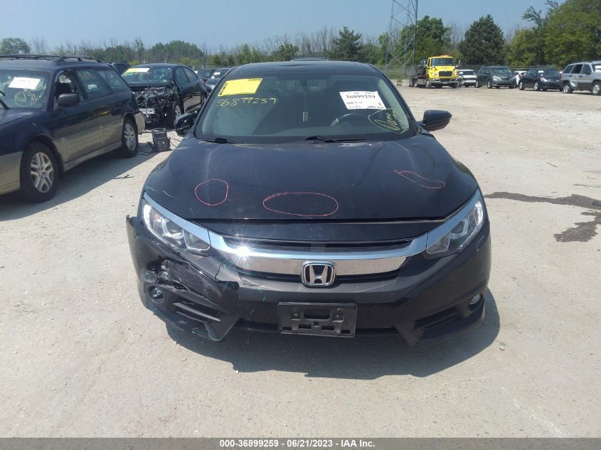 2018 HONDA CIVIC SEDAN EX-T - 19XFC1F36JE001333