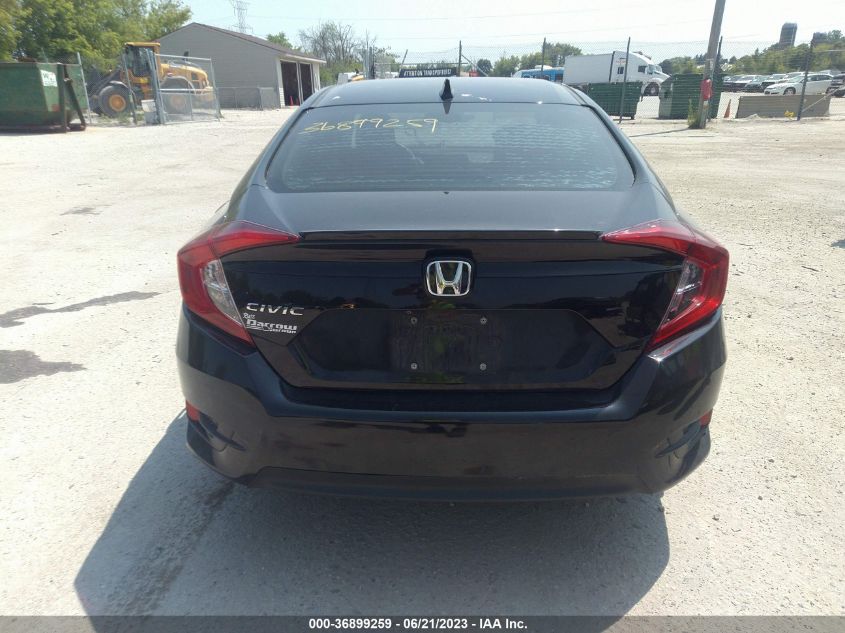 2018 HONDA CIVIC SEDAN EX-T - 19XFC1F36JE001333