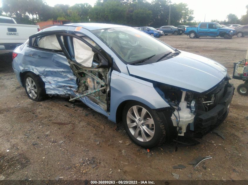 2014 HYUNDAI ACCENT GLS - KMHCU4AE7EU595623