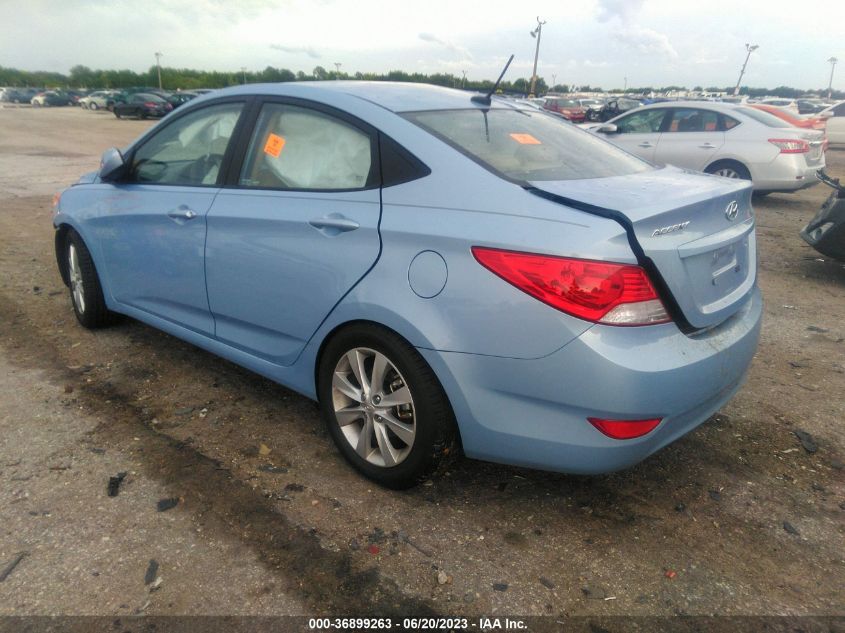 2014 HYUNDAI ACCENT GLS - KMHCU4AE7EU595623