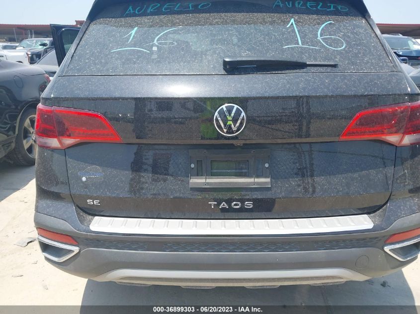 2022 VOLKSWAGEN TAOS SE - 3VVRX7B27NM008922